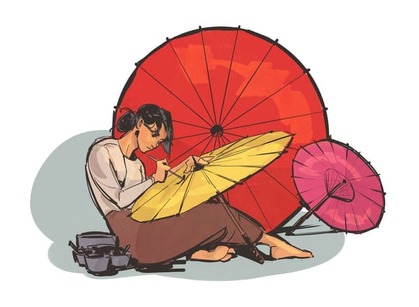 The Pathein Umbrella: A Royal Legacy of Myanmar Craftsmanship